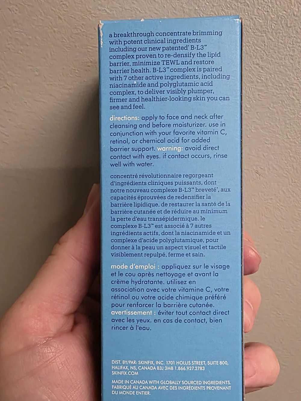 Skinfix Barrier+ Triple Lipid + Collagen Serum — Blue